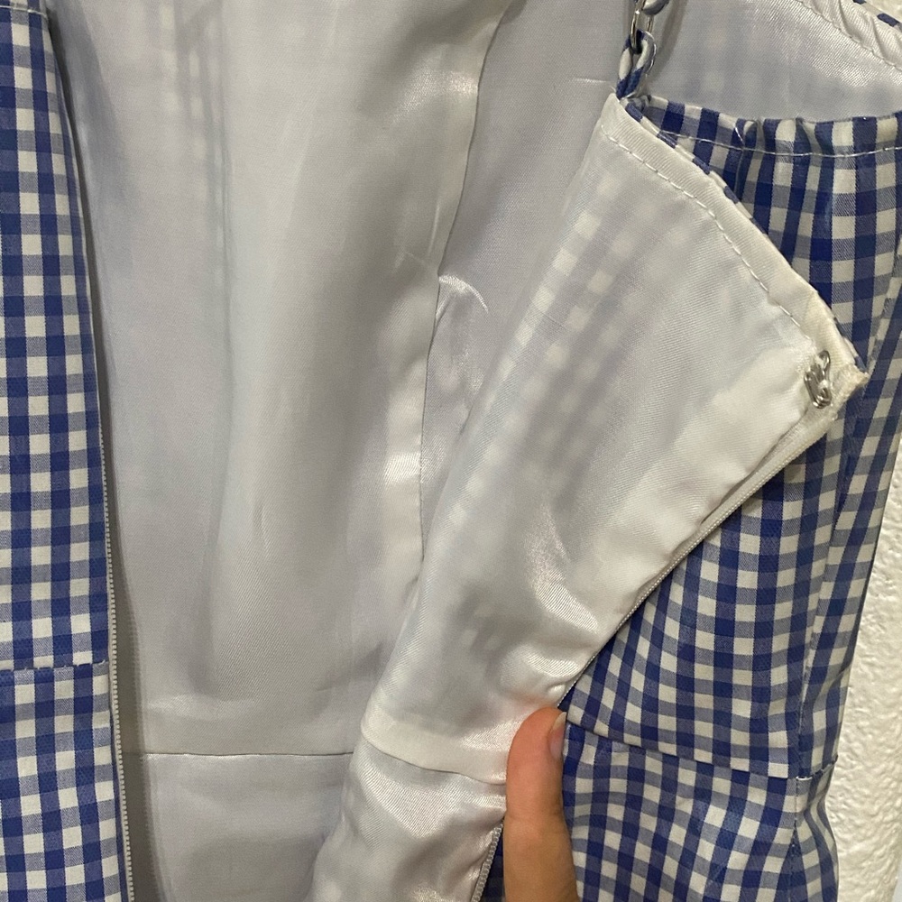 LPA Gingham Dress XXS Martina - Picture 4 of 5